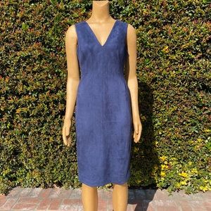 BCBGMaxazria Alda Faux-suede Dress
